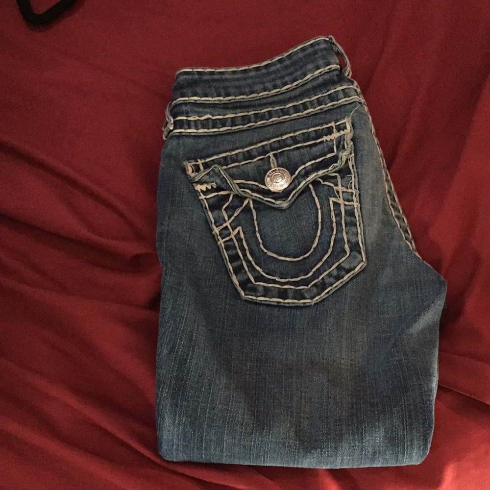 True Religion Stitched Jeans